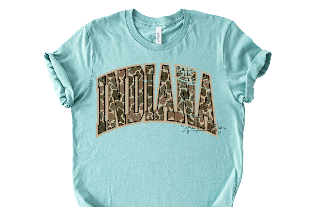 Indiana Camo Tee