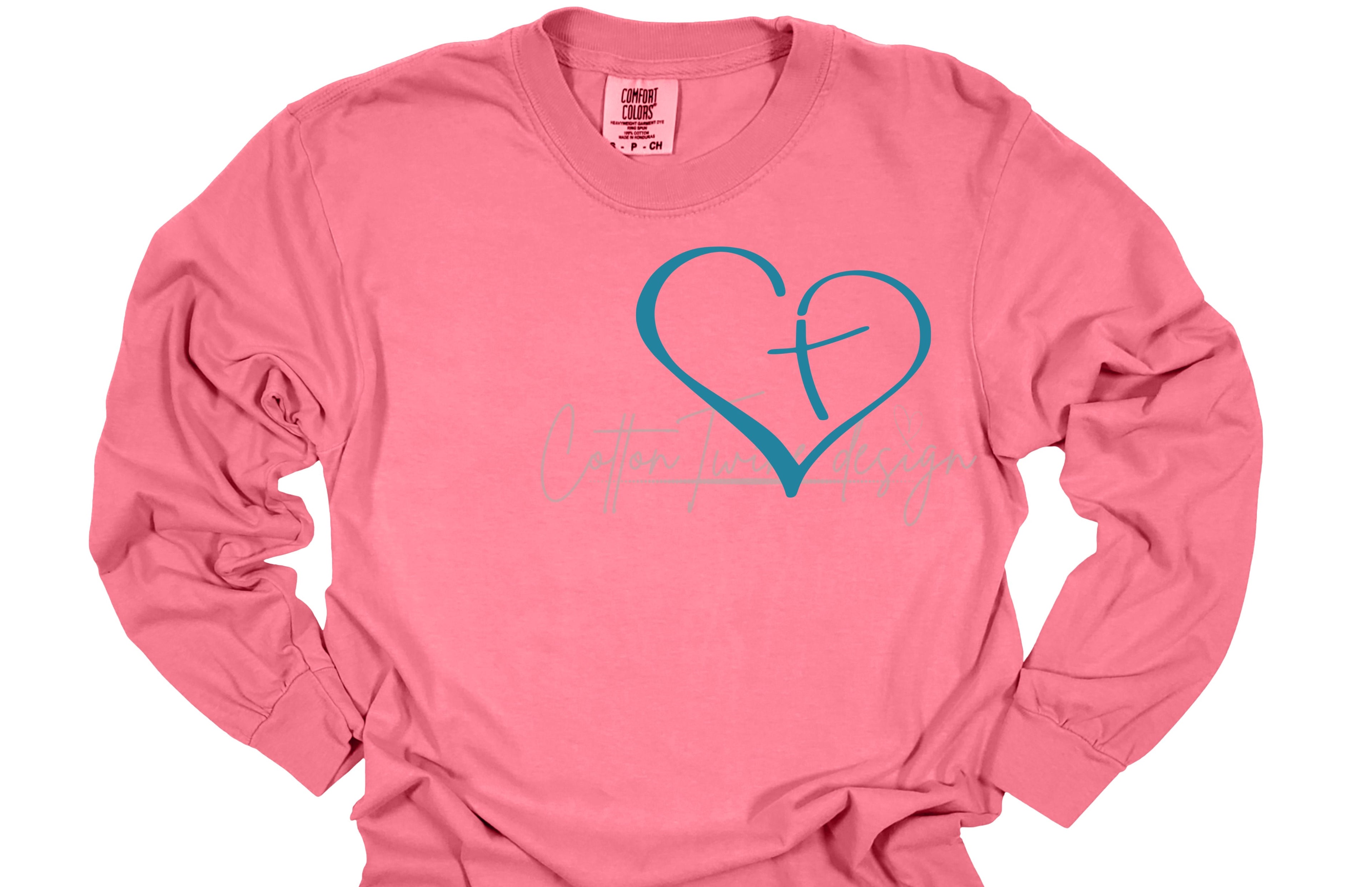 Cross + Heart Long Sleeve