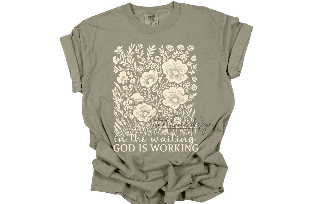 God Is Working Tee