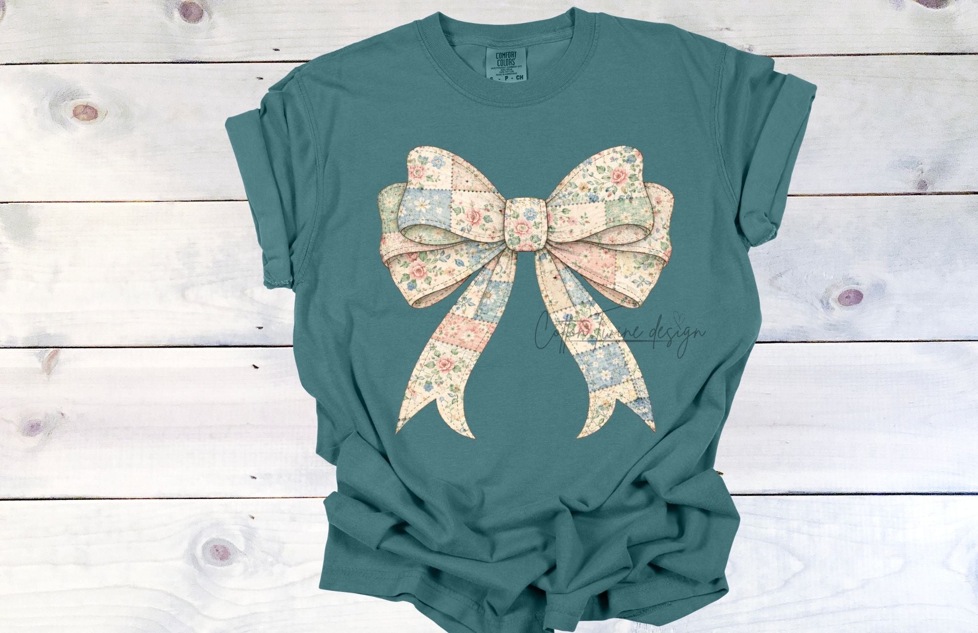 Quilted Bow Tee