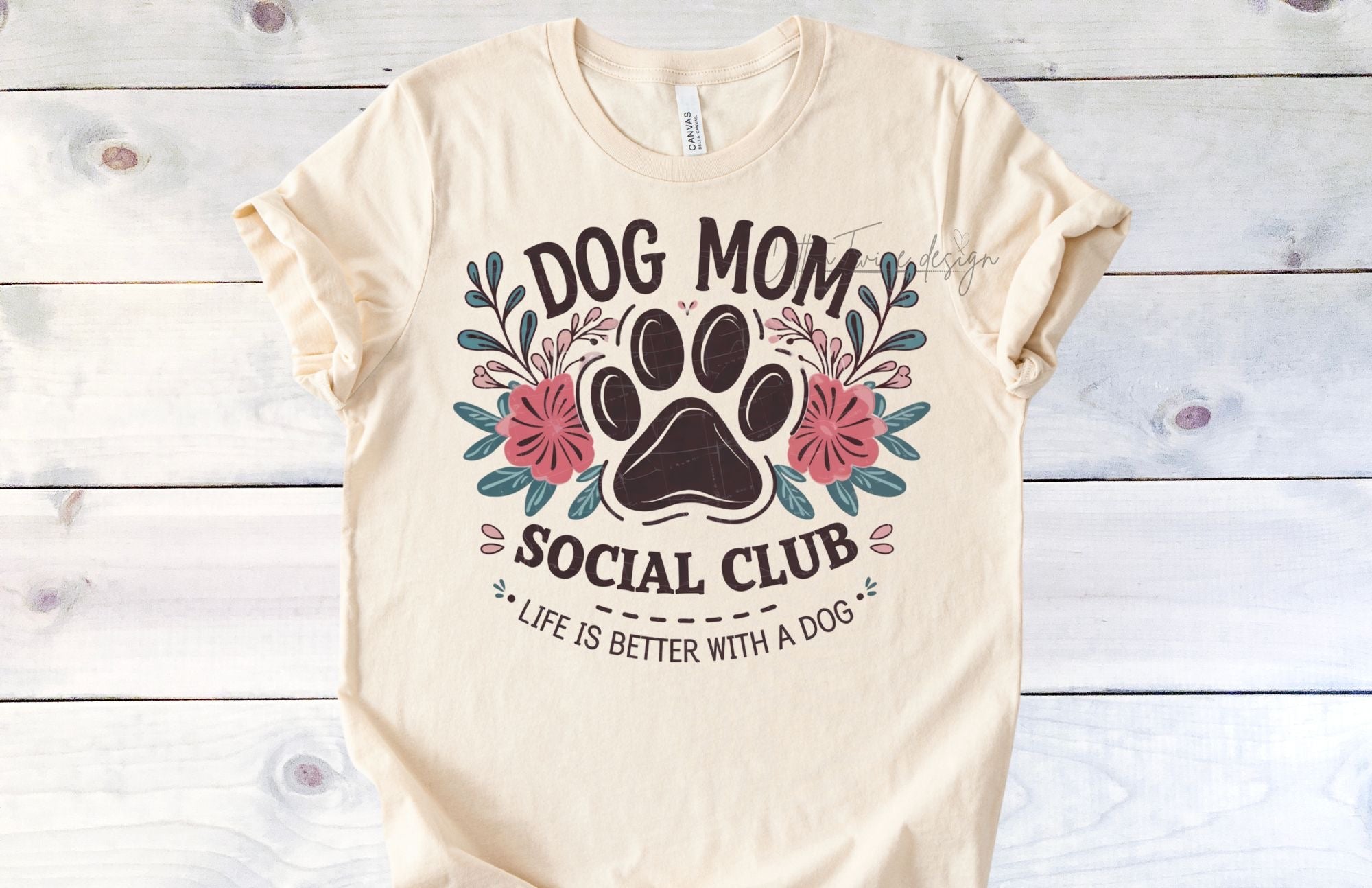 Dog Mom Social Club Tee