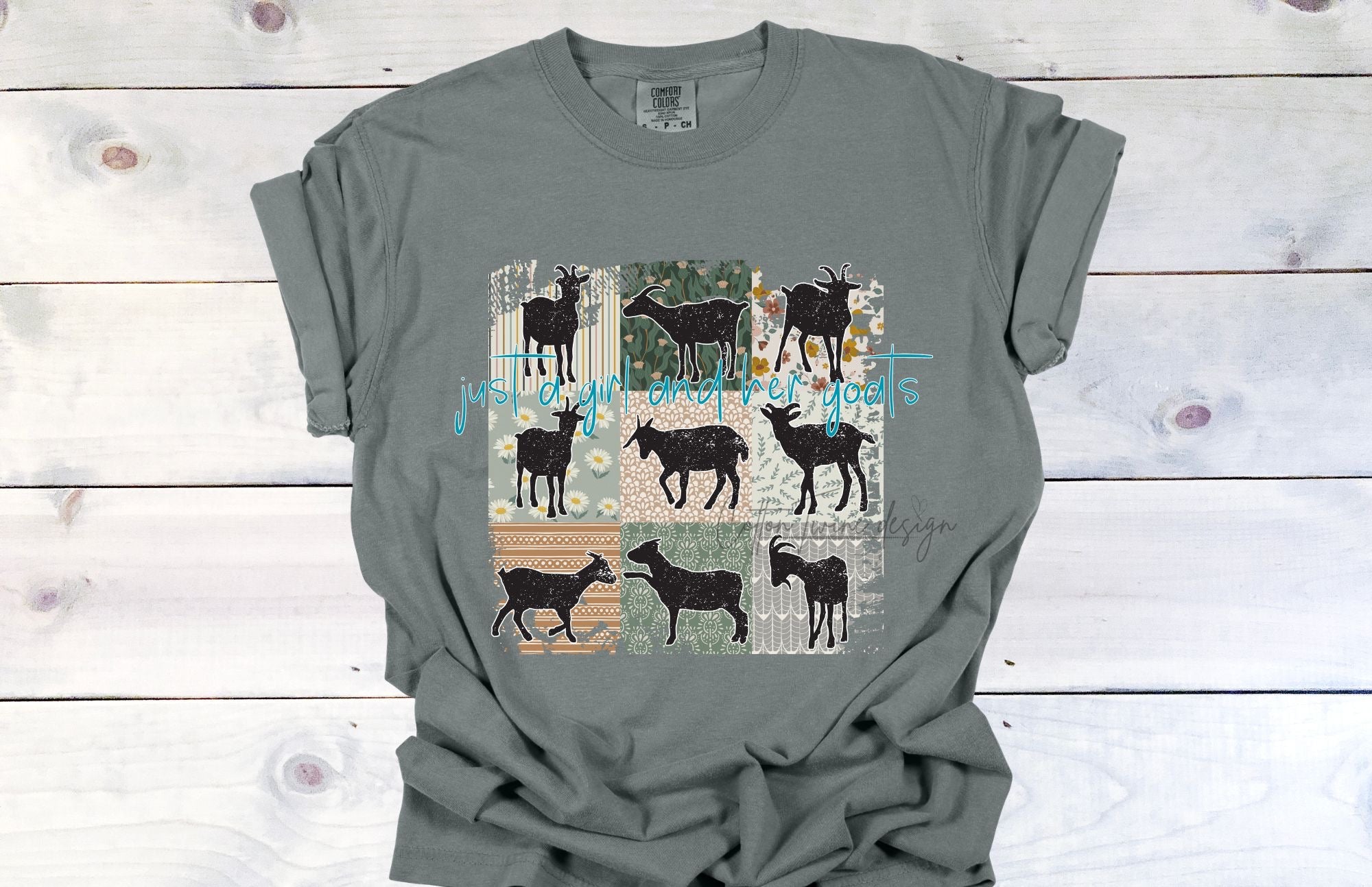Girl & Goats Tee